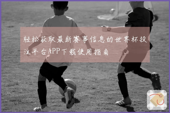 轻松获取最新赛事信息的世界杯投注平台APP下载使用指南