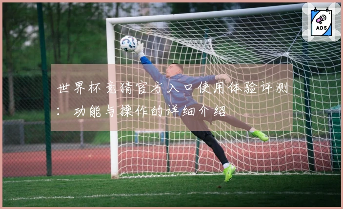 世界杯竞猜官方入口使用体验评测：功能与操作的详细介绍